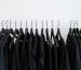 black clothes hanged in rack